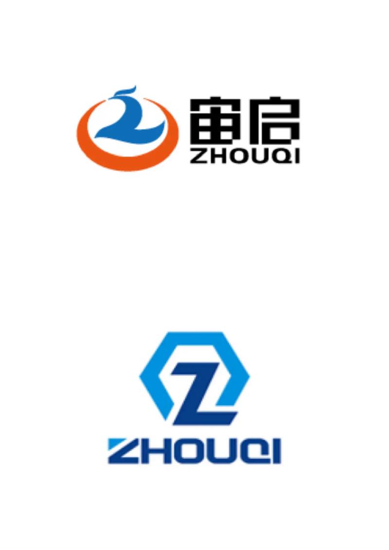 气体设备供应商商标标志logo设计.图形简洁高识别,配'宙启